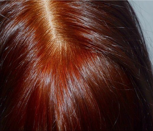 remove henna from hair
